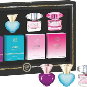 Versace Womens Miniature Collection Set 4 x 5ml