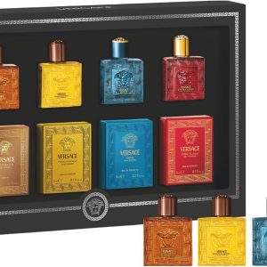 Versace Mens Miniature Collection Set 4 x 5ml
