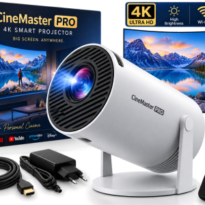 CineMaster Pro – 4K Smart Projector